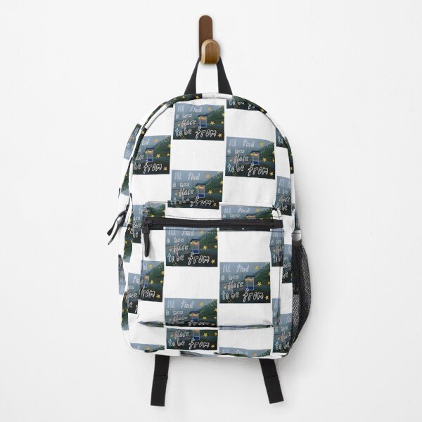 Item preview, New Place To Be - Inspirational Quote Design for Travel and Adventure Enthusiasts designed and sold by inasalghrouz.