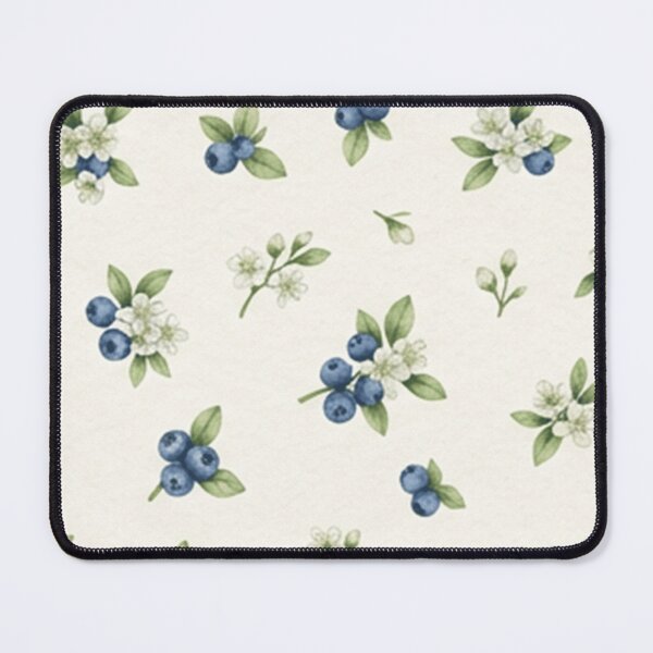 Item preview, Tiny Blueberry Botanical Pattern designed and sold by SassyArtistry.