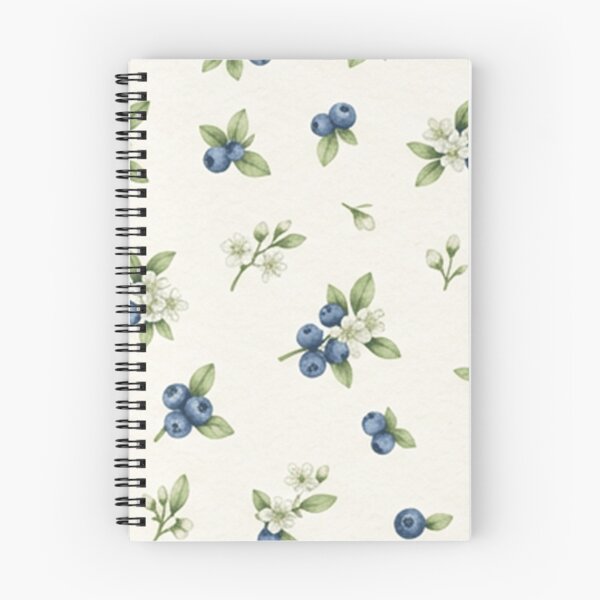 Item preview, Tiny Blueberry Botanical Pattern designed and sold by SassyArtistry.