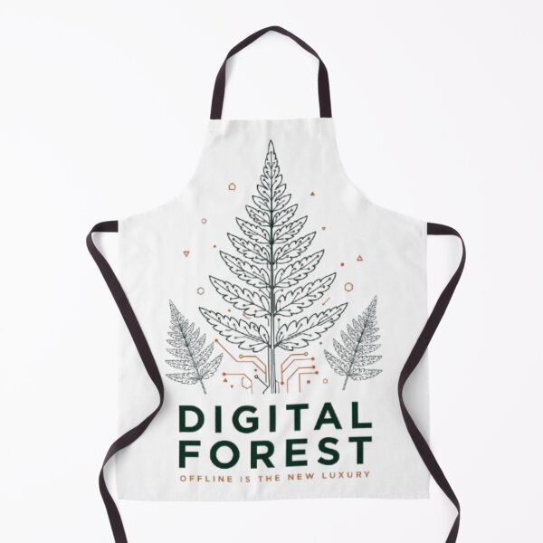Item preview, Digital Forest Offline Is The New Luxury Cyber Nature designed and sold by PoleksGraphics.