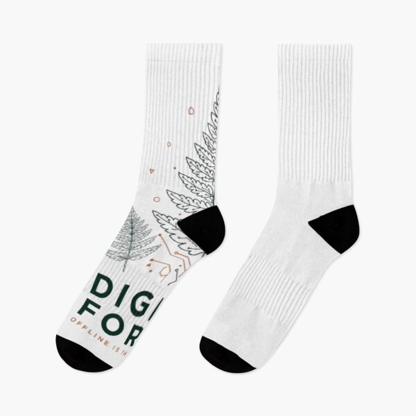 Item preview, Digital Forest Offline Is The New Luxury Cyber Nature designed and sold by PoleksGraphics.