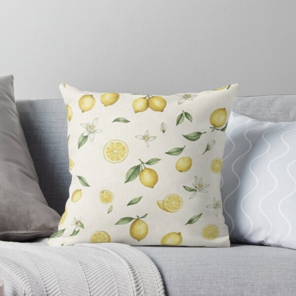 Item preview, Tiny Yellow Lemon Botanical Pattern designed and sold by SassyArtistry.