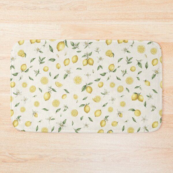 Item preview, Tiny Yellow Lemon Botanical Pattern designed and sold by SassyArtistry.