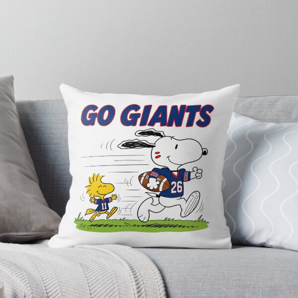 Item preview, Snoopy & Woodstock New York Giants Football Retro F382 designed and sold by GLUVY-THEME.