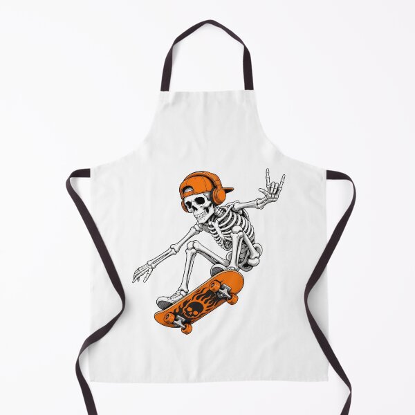Item preview, Skeleton Skateboarding with Headphones and Cap designed and sold by Dmo3HarkoArt.