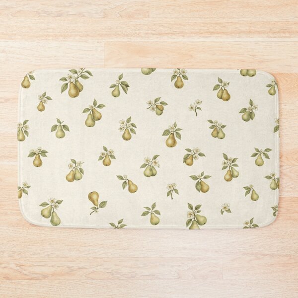 Item preview, Tiny Vintage Pear Botanical Pattern designed and sold by SassyArtistry.
