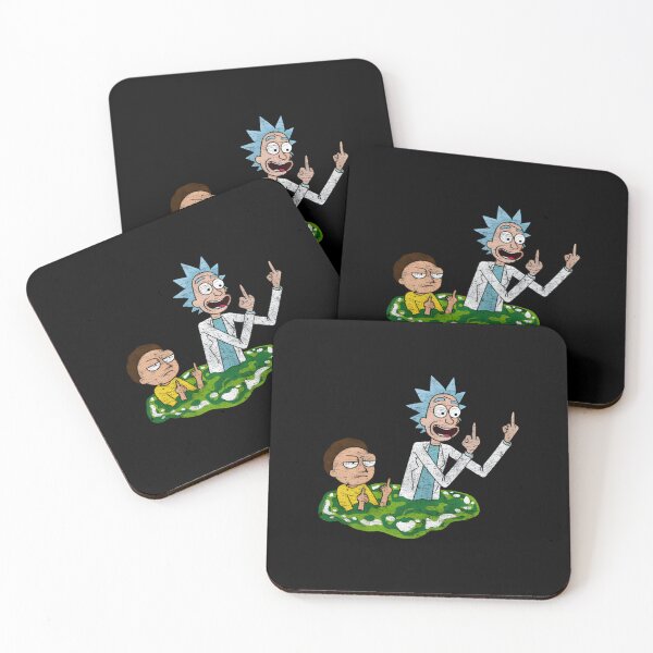 Artikelvorschau, Rick und Morty Zeichentrickserie entworfen und verkauft von StickersHub ⭐⭐⭐⭐⭐.