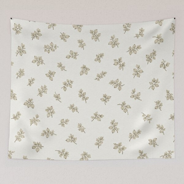 Item preview, Tiny Vintage Floral Sprig Pattern designed and sold by SassyArtistry.