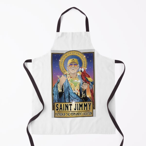 Item preview, Saint Jimmy Patron of the Permanent Vacation Parrot Head Design Inspired by Beach Vibes designed and sold by kundan1980.