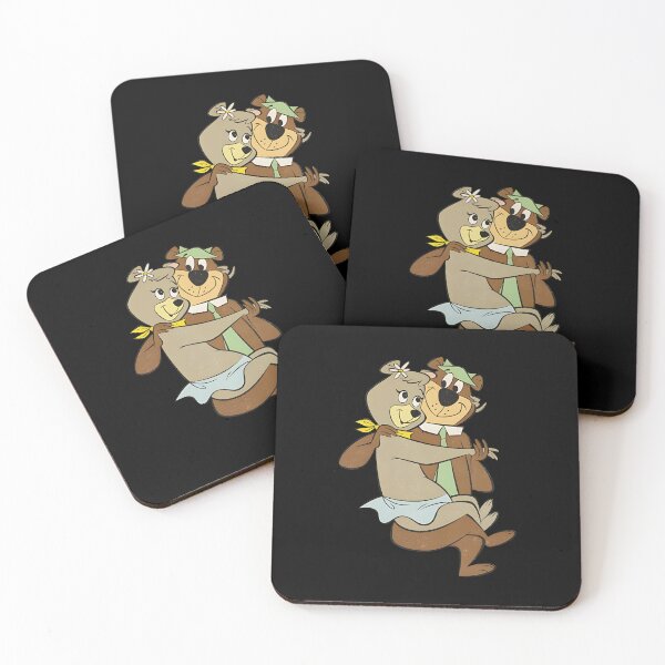 Item preview, Yogi Bear and Cindy designed and sold by StickersHub ⭐⭐⭐⭐⭐.