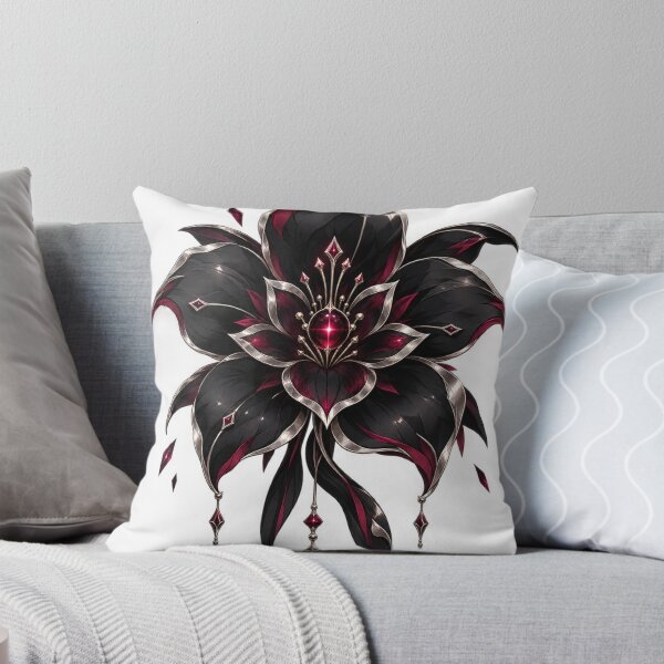 Item preview, Black & Red Gothic Flower designed and sold by Otakunited.