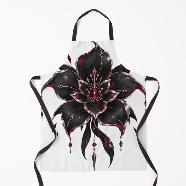 Item preview, Black & Red Gothic Flower designed and sold by Otakunited.