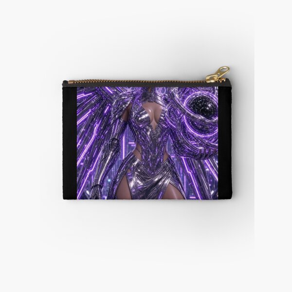Item preview, Gravity Master Evolution Beautiful Sci-Fi Cyberpunk Girl Portrait designed and sold by EvolutionMerch.
