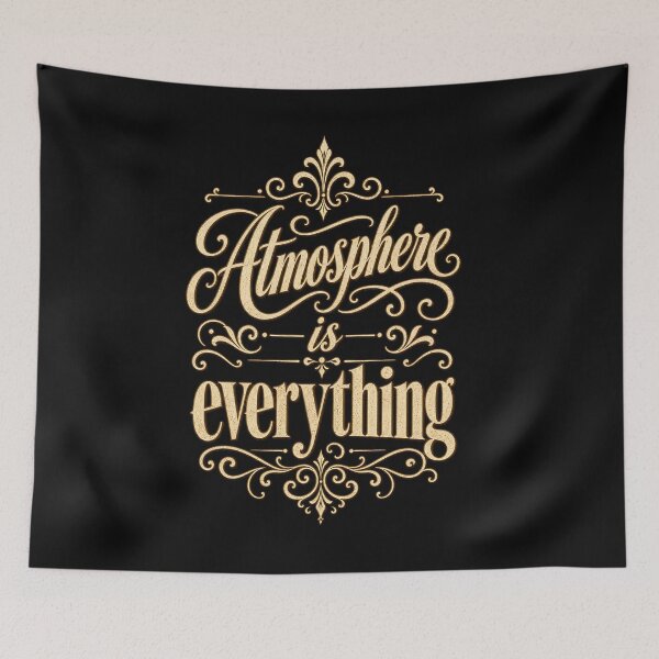Item preview, Atmosphere is everything.(Vintage Version) designed and sold by MaxDreamsArt.