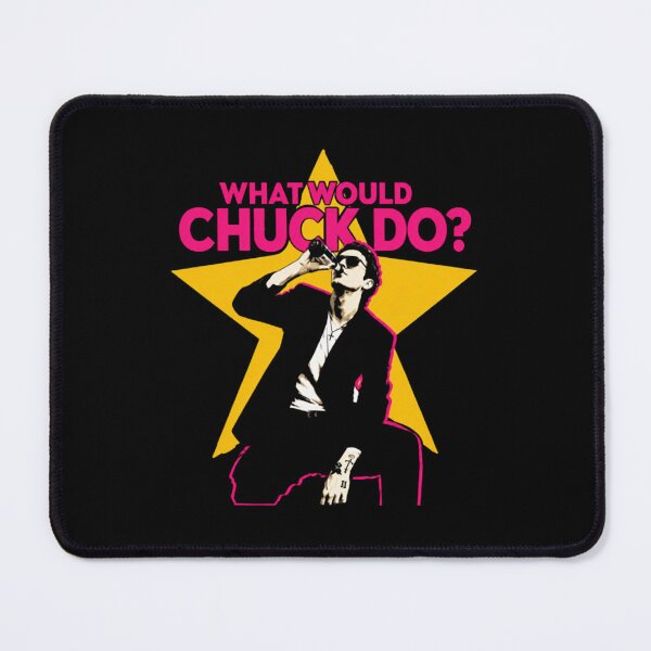 Item preview, What would chuck do, Chuck Timely Retro Pop Concert 2026 designed and sold by RawoMimi.