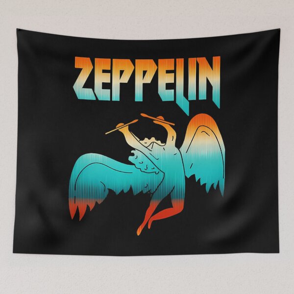 Aperçu de l'œuvre Logo de Led Zeppelin créée et vendue par StickersHub ⭐⭐⭐⭐⭐.