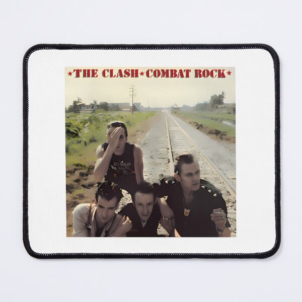 Item preview, The Clash Inspired Combat Rock Graphic Design for Music Lovers designed and sold by kundan1980.