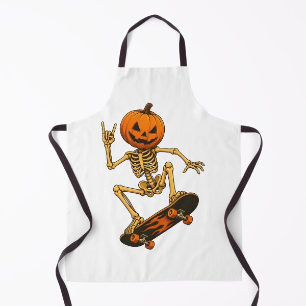 Item preview, Skeleton Jack-o'-lantern Skateboarding Halloween designed and sold by Dmo3HarkoArt.