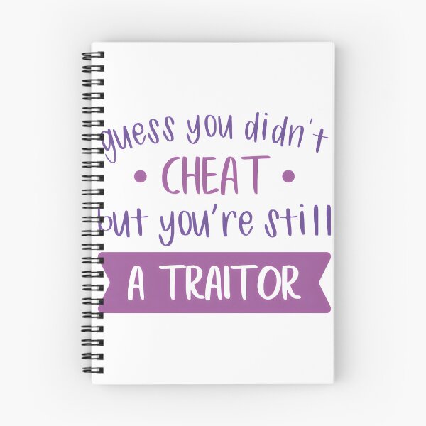 Item preview, Funny Quote Design - Guess You Didn't Cheat But You Are Still a Traitor Colorful Graphic designed and sold by DIAPKGOSWAMI.