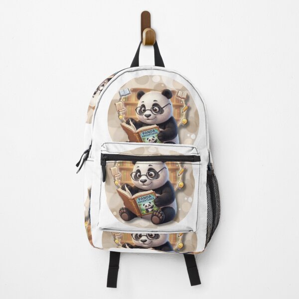 Item preview, Cute Panda Reading Book Library Animal Lover designed and sold by EnginerdStudio.