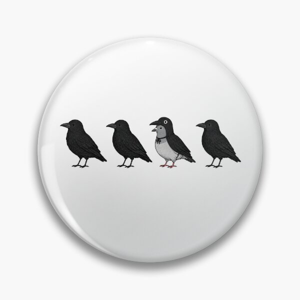 Item preview, Funny Crow Pigeon designed and sold by Machiro14.