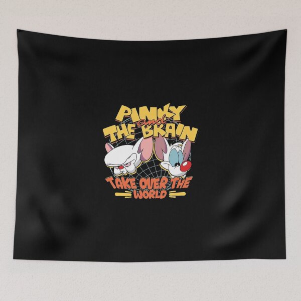 Item preview, Pinky and the Brain Take Over the World designed and sold by NAPIPIPIarts.