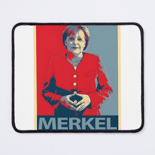 Item preview, Angela Merkel Portrait Artistic Illustration Design designed and sold by Medjz.