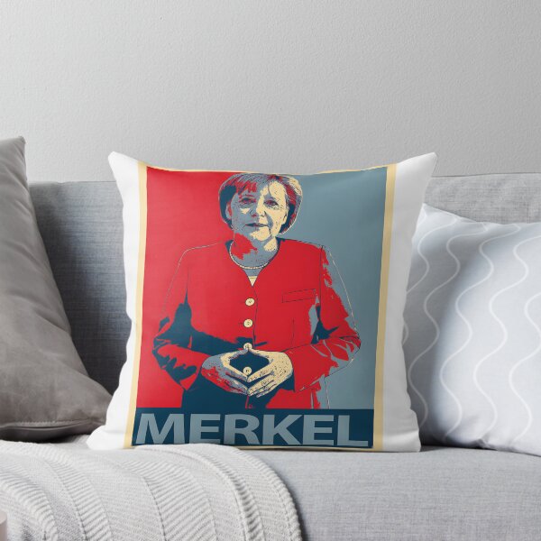 Item preview, Angela Merkel Portrait Artistic Illustration Design designed and sold by Medjz.