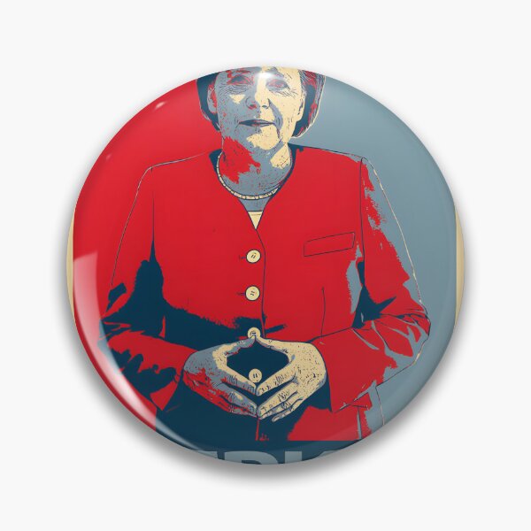 Item preview, Angela Merkel Portrait Artistic Illustration Design designed and sold by Medjz.