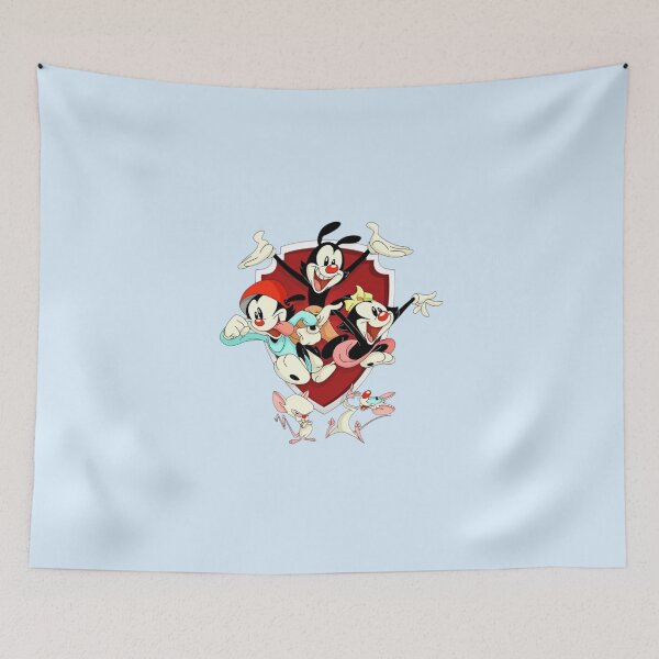 Item preview, Animaniacs Yakko Wakko Dot Shield Logo designed and sold by NAPIPIPIarts.