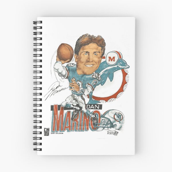 Item preview, Caricatura vintage de Dan Marino 13 Dolphin Miami Football designed and sold by StickersHub ⭐⭐⭐⭐⭐.
