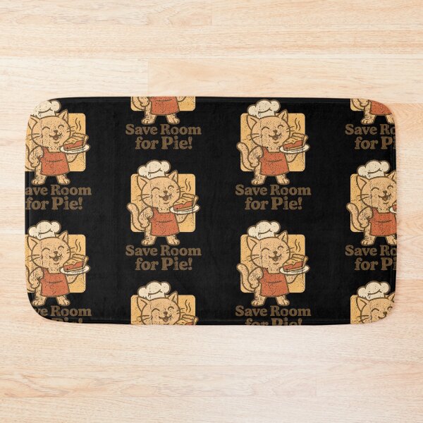 Item preview, Save Room For Pie Cute Cat Chef Vintage Baking Lover Design designed and sold by luffyShop1.