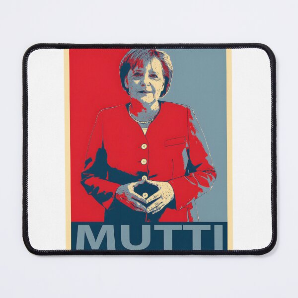 Item preview, Angela Merkel Portrait Artwork - German Chancellor Illustration Design designed and sold by Medjz.