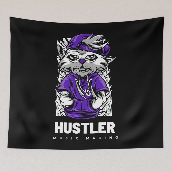 Item preview, music making hustler designed and sold by Jadedesmedt.