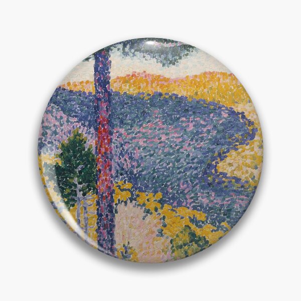 Item preview, Valle con abetos (Sombra en la montaña) de Henri-Edmond Cross designed and sold by AnimaliaStar.