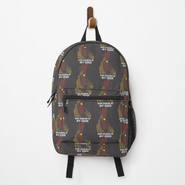 Item preview, Funny Rooster Design with Bold Stop Staring Message designed and sold by lively. stickers.