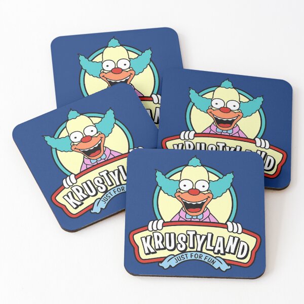 Item preview, Krustyland Just For Fun The Simpsons Park Logo designed and sold by Bomebomst.