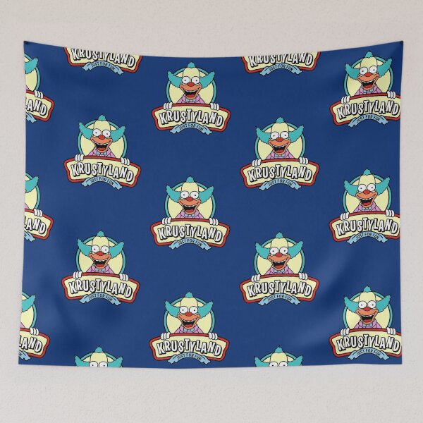 Item preview, Krustyland Just For Fun The Simpsons Park Logo designed and sold by Bomebomst.