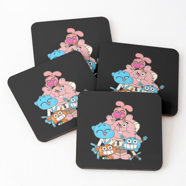 Item preview, The Amazing World of Gumball, featuring Richard, Nicole, Gumball, Darwin designed and sold by StickersHub ⭐⭐⭐⭐⭐.