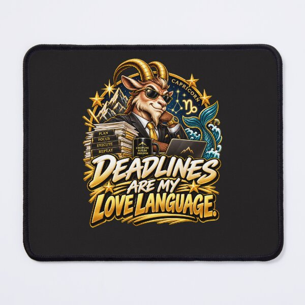 Item preview, Capricorn – Deadlines Are My Love Language designed and sold by MetaModel Editions.