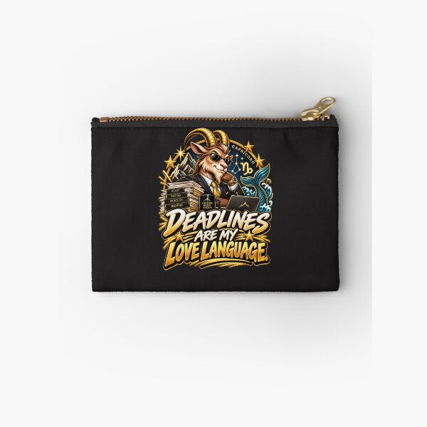 Item preview, Capricorn – Deadlines Are My Love Language designed and sold by MetaModel Editions.