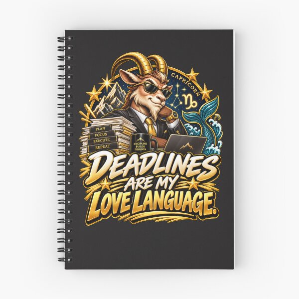 Item preview, Capricorn – Deadlines Are My Love Language designed and sold by MetaModel Editions.