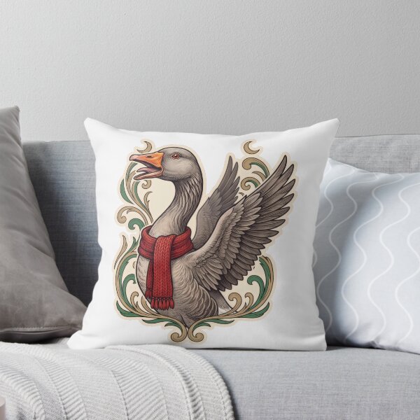 Item preview, Ornate Goose Politely Honking From Afar designed and sold by Keizoku Studio.