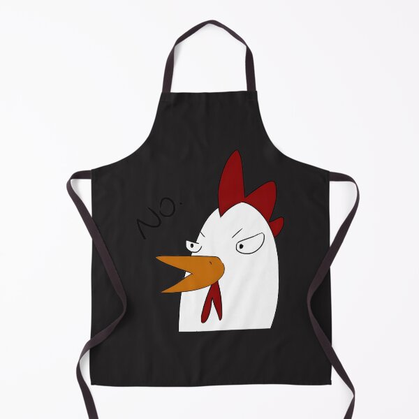 Item preview, Angry Pollo Cartoon Chicken Illustration with Cute and Fierce Expression designed and sold by lively. stickers.