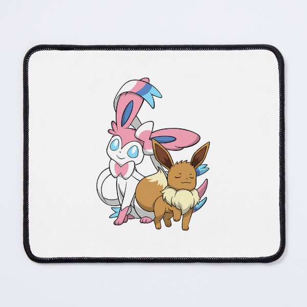 Item preview, Eevee & Sylveon designed and sold by Snugwrestling.