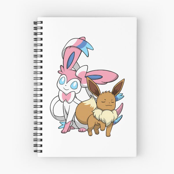 Item preview, Eevee & Sylveon designed and sold by Snugwrestling.