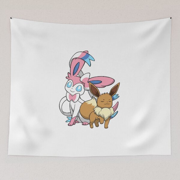 Item preview, Eevee & Sylveon designed and sold by Snugwrestling.