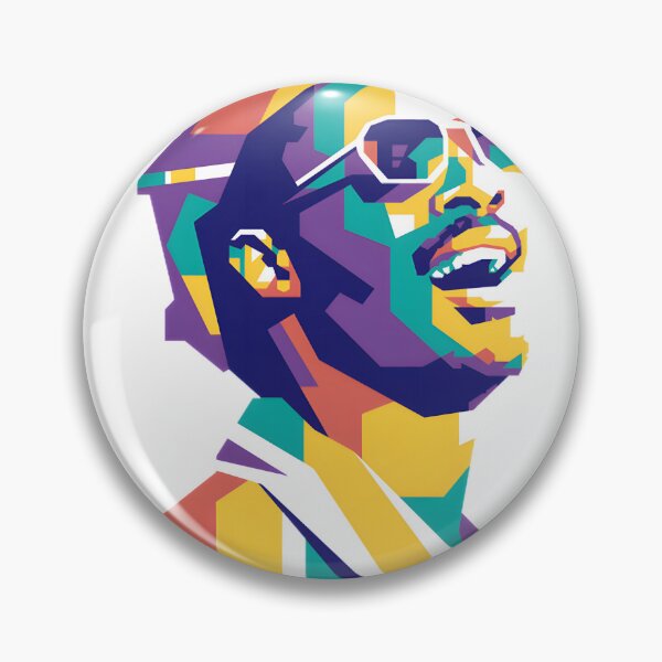 Item preview, Stevie Wonder Pop Art WPAP Portrait with Limited Color Palette designed and sold by SimplyTrue.