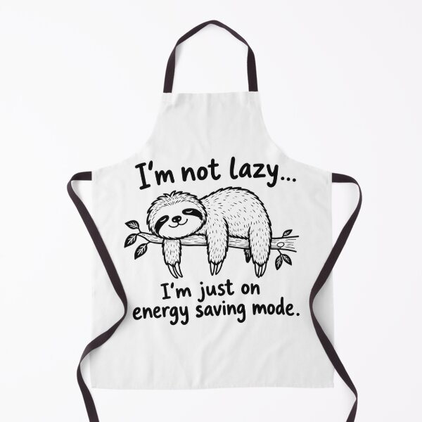 Item preview, Are you a sleepyhead who doesn't like getting up early...? I'm not lazy; I just have energy-saving mode turned on. designed and sold by Nela-&-Lena.