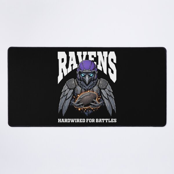 Item preview, RAVENS HARDWIRED FOR BATTLES - BAL RAVENS designed and sold by KEF Custom.